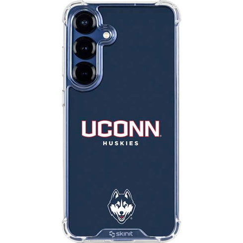 University of Connecticut Huskies UConn Galaxy S25 Clear Case
